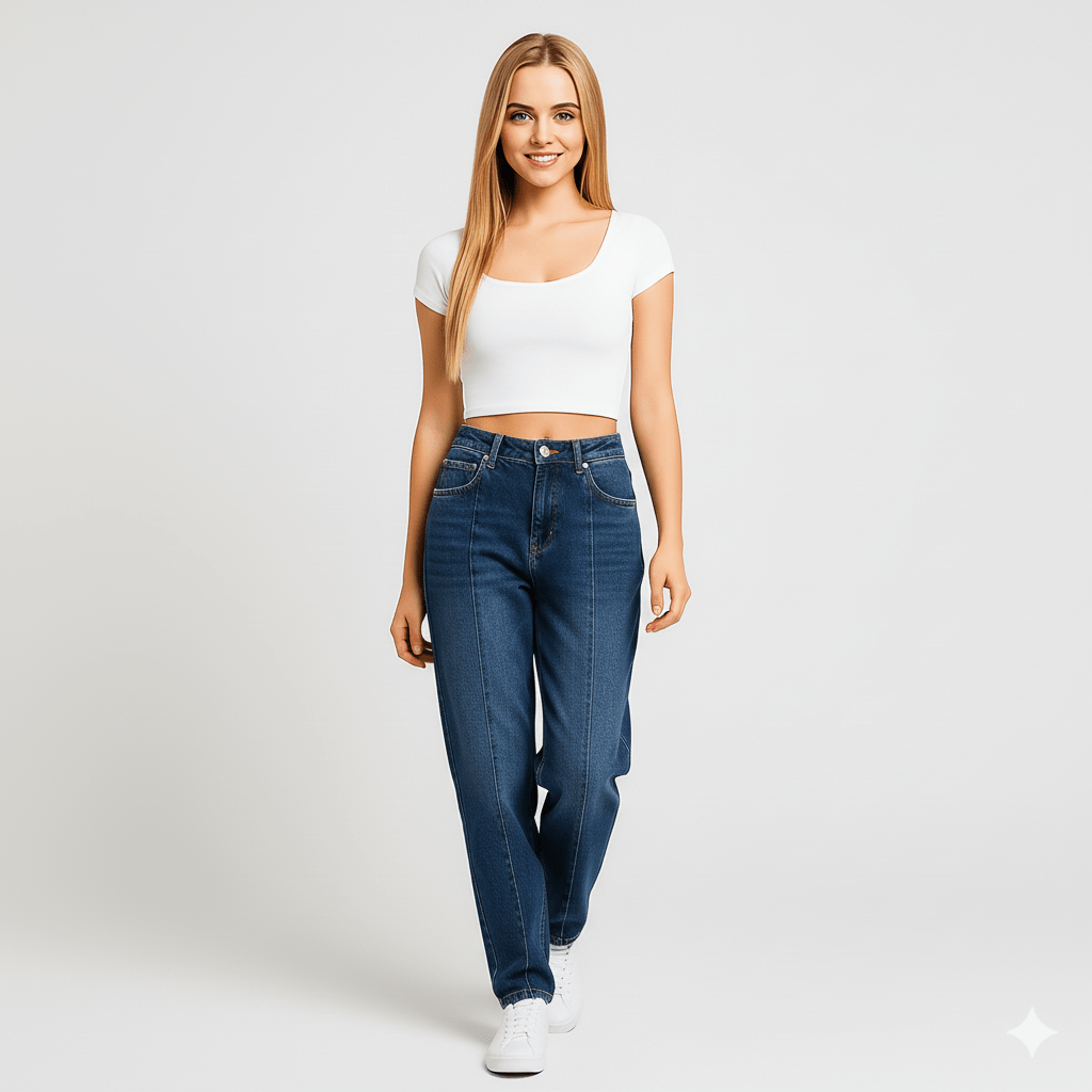 Calças Jeans Boca de Sino