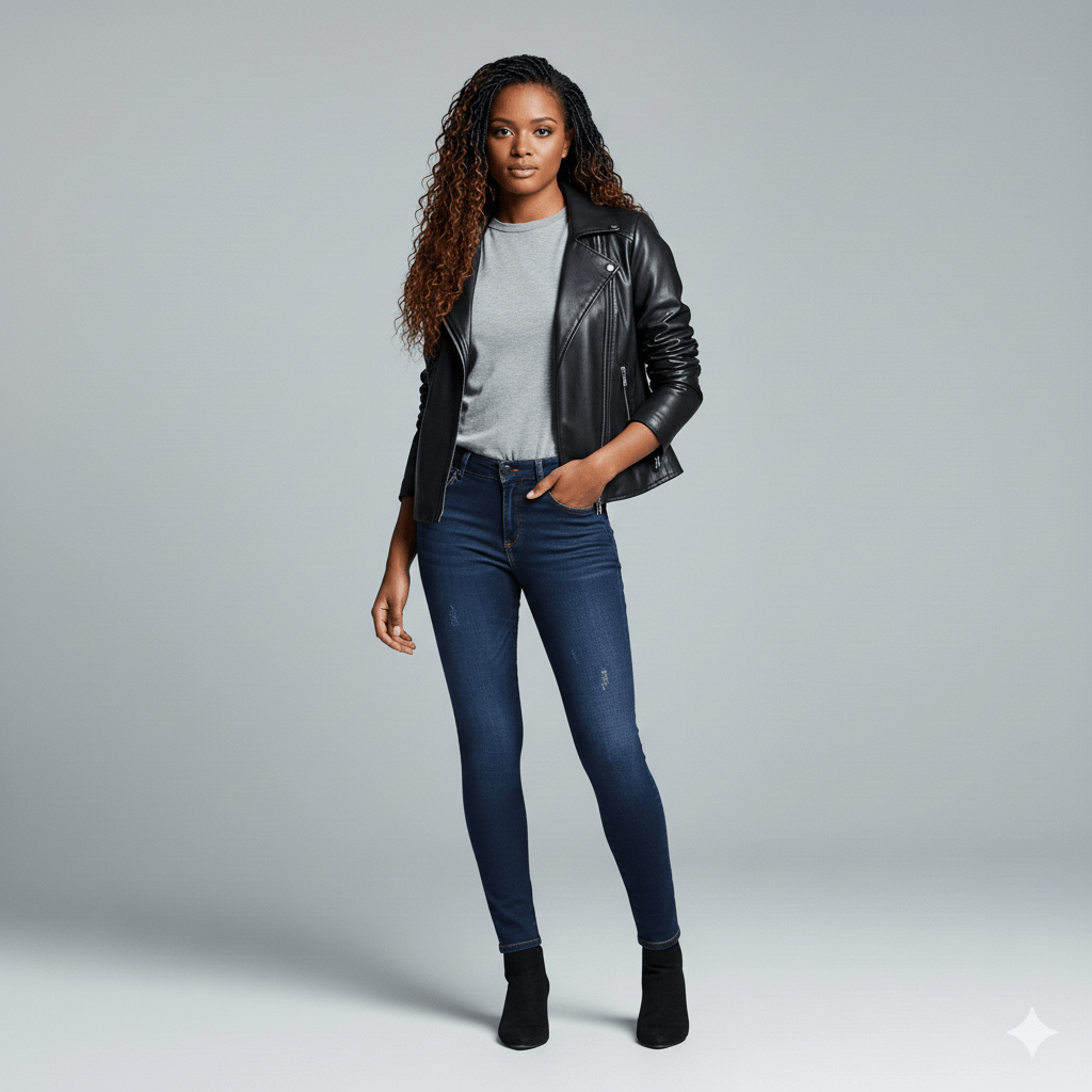 Calça Jeans destroyed Desfiado