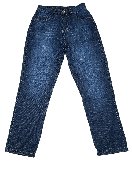 Calças Jeans Larga