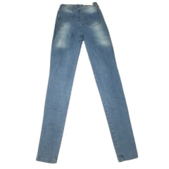 Calça Jeans destroyed Azul Claro