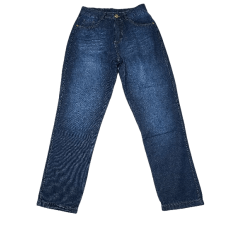 Calças Jeans Larga